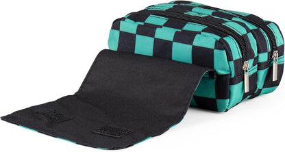Anime Pencil Case, Cute Kawaii Large Capacity Pencil Pouch Holder, Green