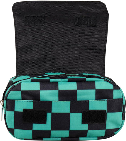 Anime Pencil Case, Cute Kawaii Large Capacity Pencil Pouch Holder, Green
